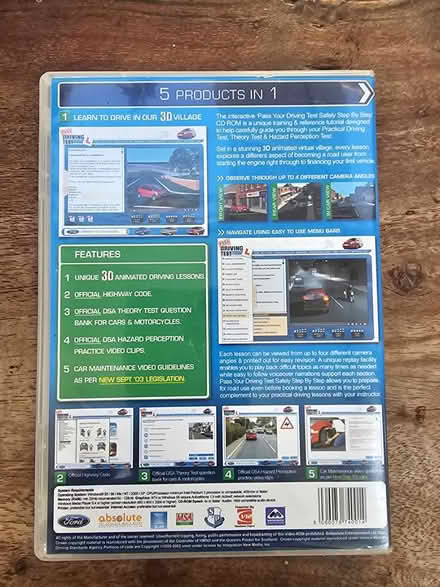 Photo of free Driving test CD ROM (SW8) #2