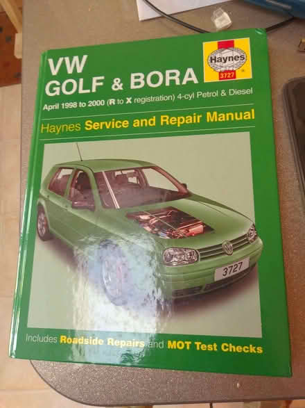 Photo of free Maintenance manual for Golf Mk4, of use to anyone? (Croham CR2) #1