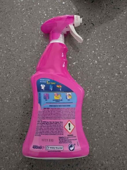 Photo of free Bottle of Vanish Oxi Action stain remover spray, new (Skipton BD23) #2
