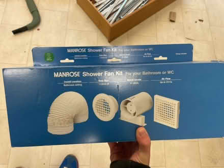 Photo of free Shower fan kit (CR2) #1