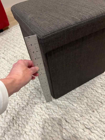 Photo of free Footstool with storage inside (Shepherds Bush W14) #2