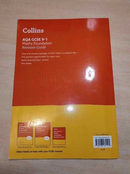 Photo of free AQA GCSE 9-1 Maths Foundation (Greater Leys OX4) #2