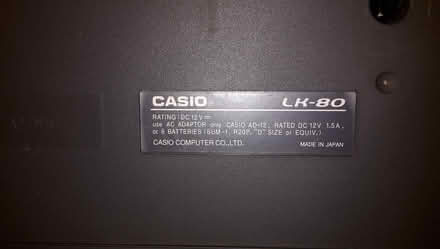 Photo of free SPOILT** Casio Keyboard LK-80 (Queenstown, near MRT) #4