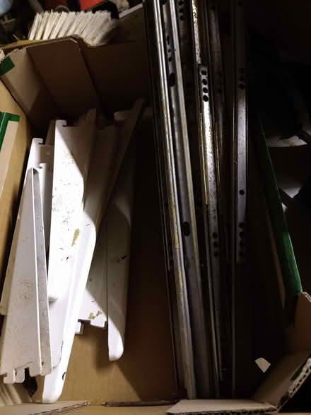 Photo of free shelve system, drawer sliders (Barnard's Green WR14) #1