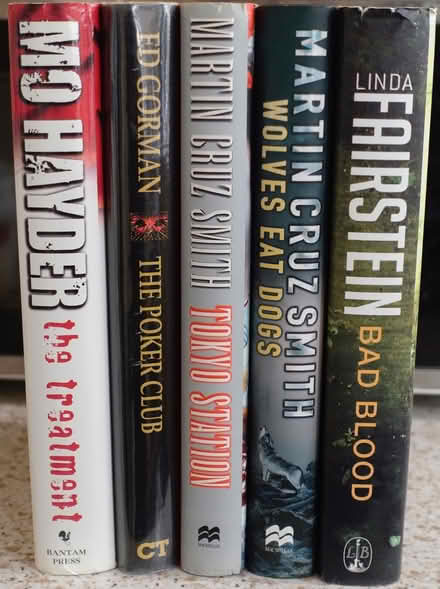 Photo of free Five hardback thrillers/Crime fiction - Mo Hayder etc (Kingsway) #2