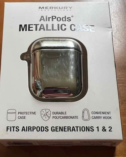 Photo of free Apple AirPod Metallic Case (Wedgwood) #1