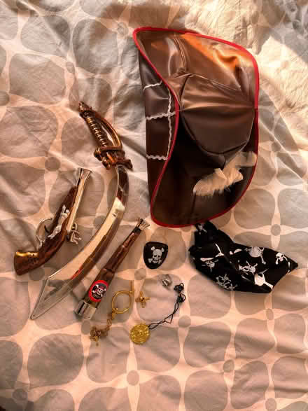 Photo of free Pirate and Gangsta Granny fancy dress items (Tooting SW17) #1
