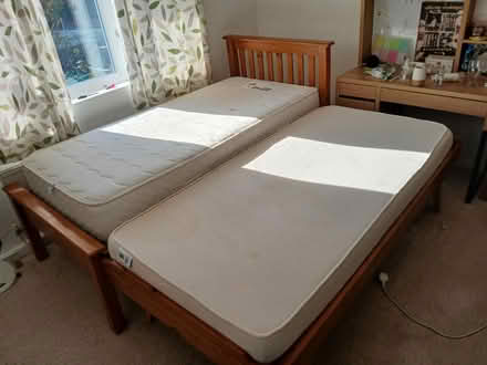Photo of free John Lewis Single beds (Alwoodley LS17) #2