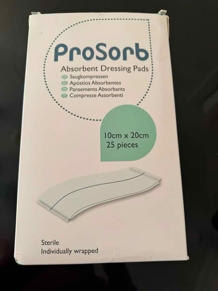 Photo of free Absorbent Dressing Pads (Gorebridge EH23) #1