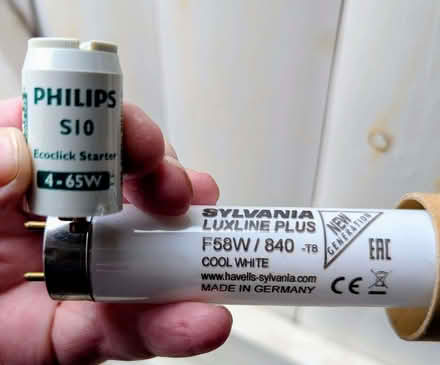 Photo of free Four used 5' florescent tubes and starters (Toton NG9) #1