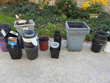 Photo of free Plastic pots (Huntington Woods) #2