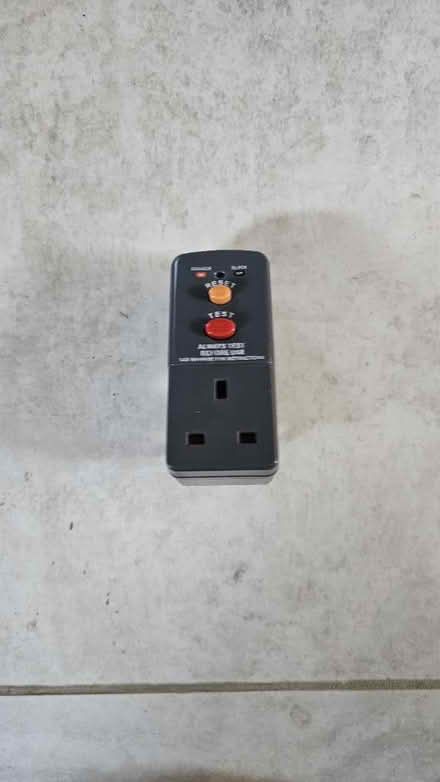 Photo of free RCD socket for mower etc (CM17 Harlow) #1