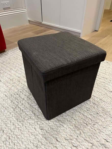 Photo of free Footstool with storage inside (Shepherds Bush W14) #1