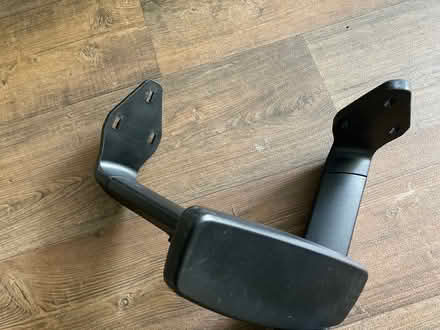 Photo of free pair of office black chair armrests (Hackney E8) #3