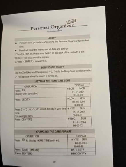 Photo of free Personal digital assistant (Stacksteads OL13) #4