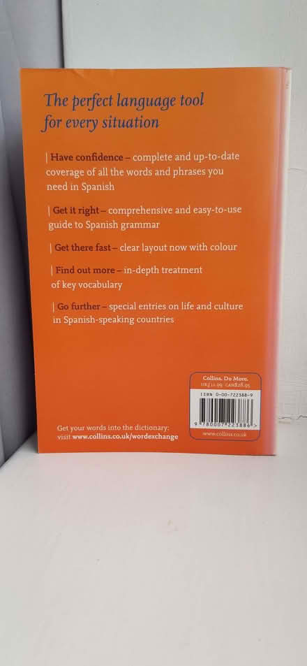 Photo of free Spanish Dictionary and grammar book (Didcot OX11) #2