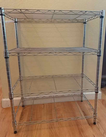 Photo of free Shelving unit - chrome (SE Aurora near Southlands Mall) #1
