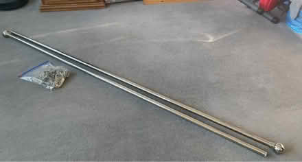 Photo of free Extra long curtain pole (~446.5cm) (Raynes Park SW20) #1