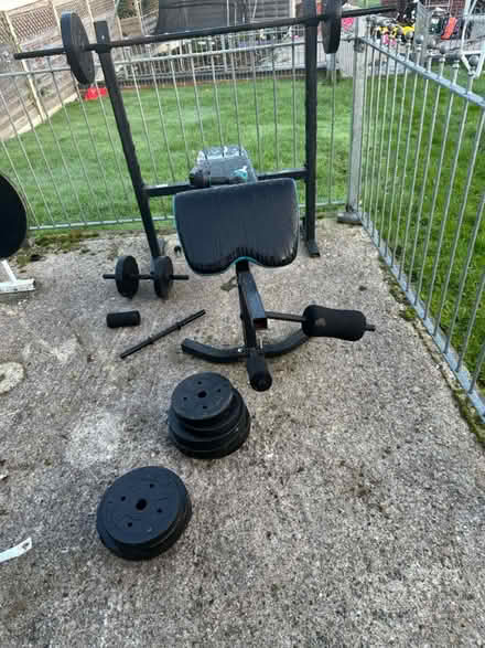 Photo of free Weights bench (S6 Hillsborough) #2