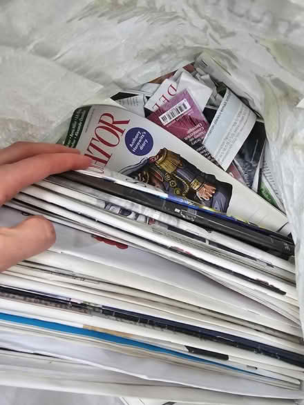 Photo of free Large bag of used magazines (SW8) #2