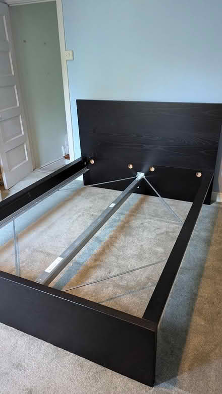 Photo of free Ikea Skorva double bed frame (Heeley S2) #1
