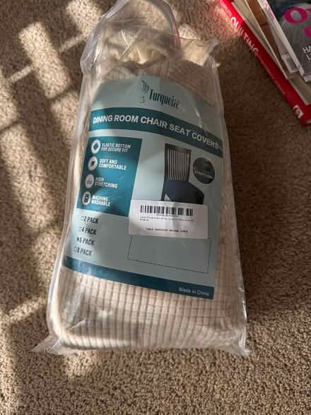 Photo of free Dining room seat covers (lawrenceville) #1