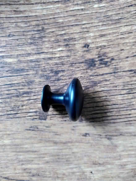 Photo of free Black cabinet door knobs (Cowley OX4) #1