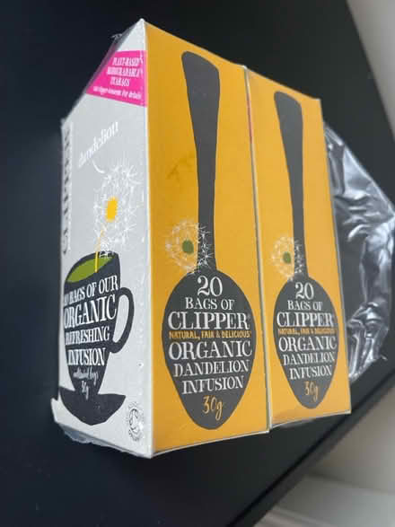 Photo of free 2 boxes of dandelion tea. In date (Littlemore OX4) #2