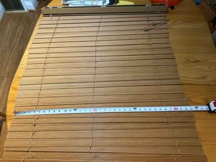 Photo of free Brown horizontal blinds (Kingston rd and Mccowan rd) #1