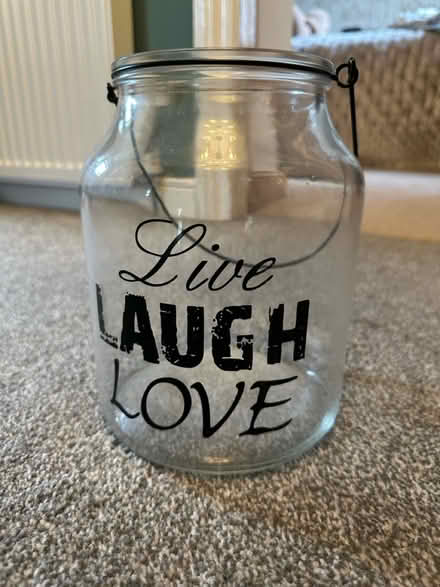 Photo of free Jar / Candle Holder (Sunnyhurst, Darwen (BB3)) #1