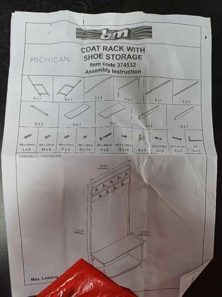 Photo of free Coat Rack with shoe storage (Bare LA4) #3