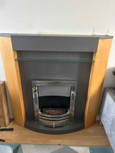 Photo of free Wooden fire surround (Le36dr LE3) #1