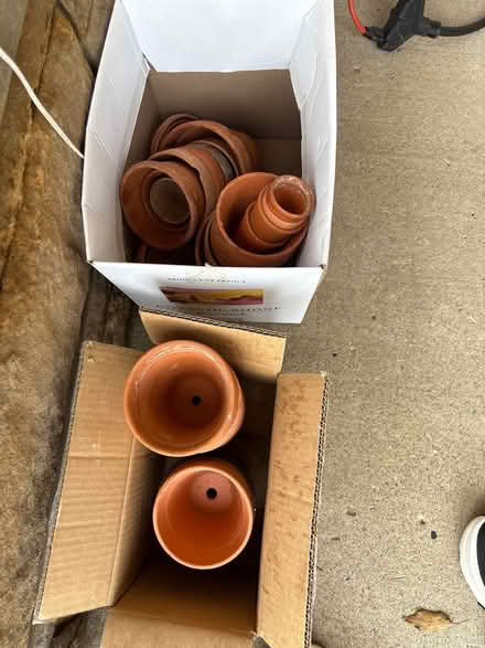 Photo of free Clay pots (South Park) #1