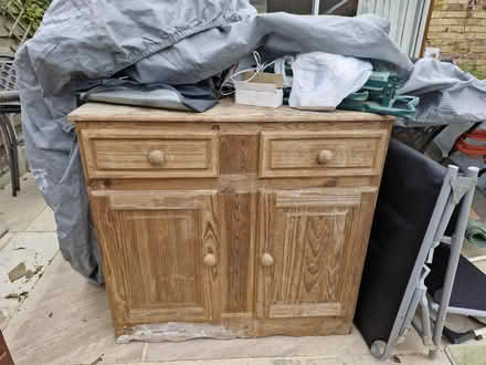 Photo of free Solid cupboard with drawers (Barming) #1