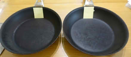 Photo of free Two 10in/24cm Circulon induction frying pans (Kingsway) #1