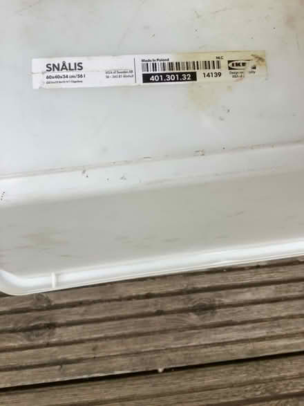 Photo of free IKEA storage box (Overslade CV22) #4