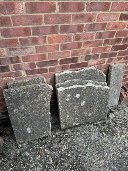 Photo of free Broken paving slabs (Sprowston NR7) #1