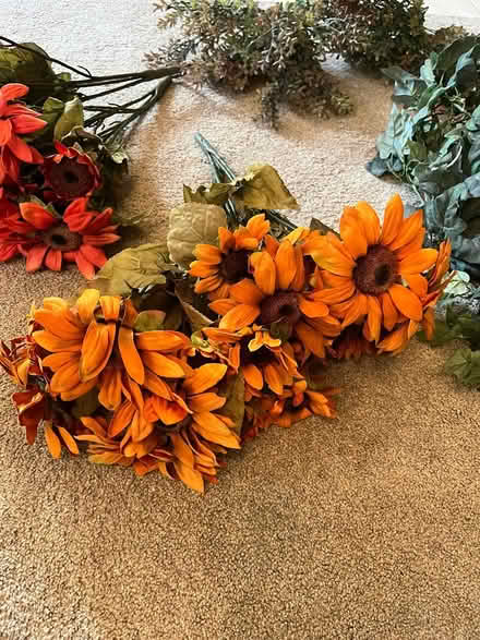 Photo of free Fall color fake flowers & ivy (east Carpentersville) #3