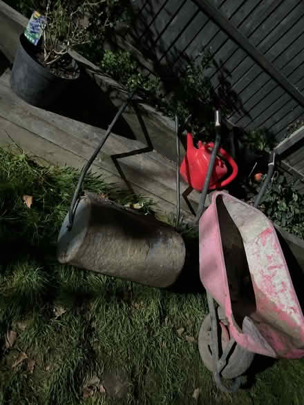 Photo of free Wheel barrow and roller (N16) #4