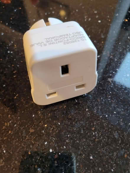 Photo of free Two-pin plug (Wimborne,Colehill) #1