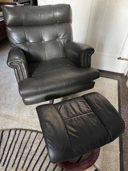 Photo of free Armchair and footstool (Harborne B17) #1