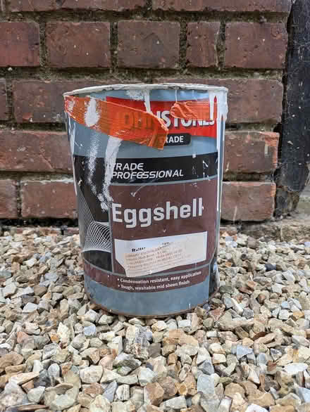 Photo of free 1.5 litres white gloss paint (Glenageary) #1