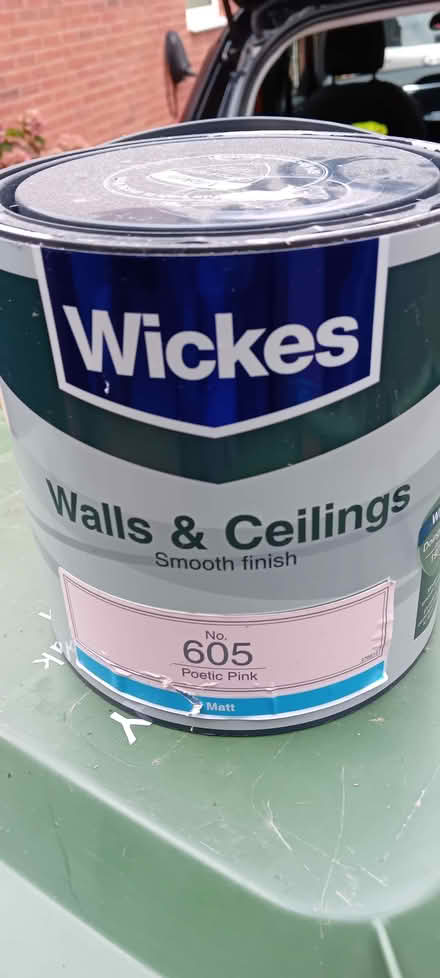 Photo of free Wickes Poetic Pink 605 paint (Hackney Cross WR13) #1