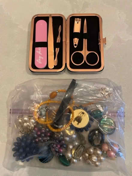 Photo of free Clip earrings and travel nail set (N10 near Colney Hatch Lane) #1