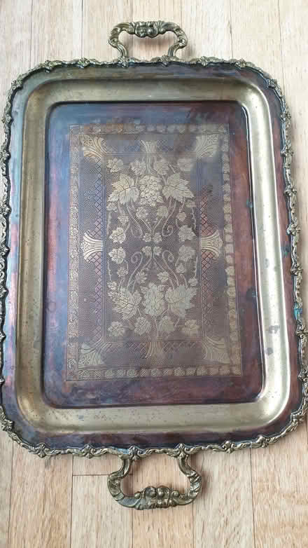 Photo of free Brass tray needing a polish (Iffley OX4) #2