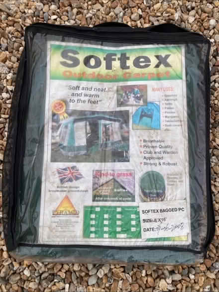 Photo of free Green Softex awning outdoor carpet (Yapton BN18) #1