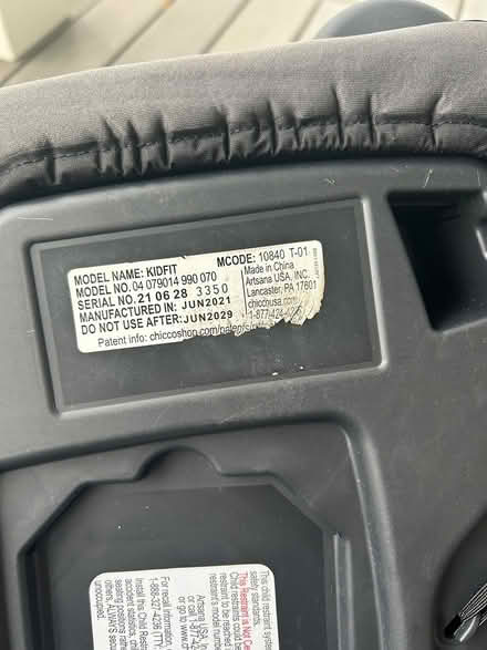 Photo of free Chicco backless booster - exp. 9/29 (East Watertown) #2