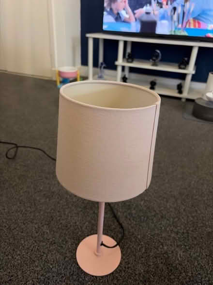 Photo of free Pink table lamp (Fountainbridge EH3) #1