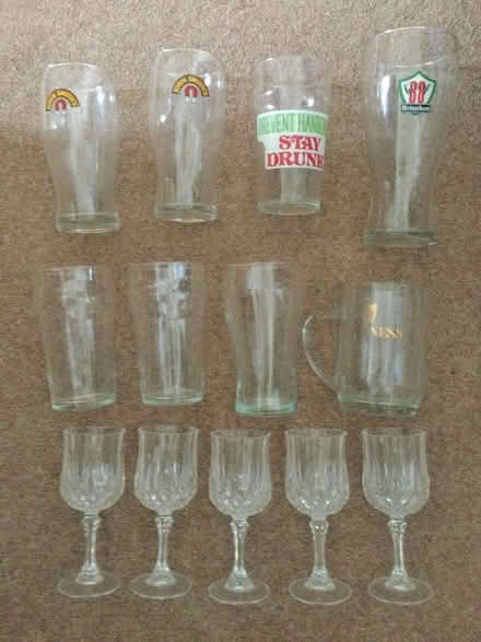 Photo of free Various glasses (Southbourne, PO10) #1
