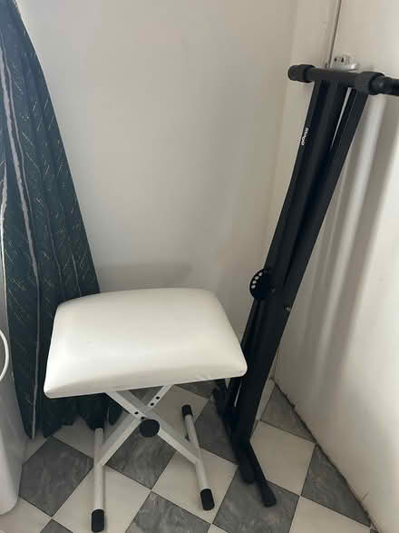 Photo of free Keyboard Piano stool & stand (Wolverhampton WV10) #1